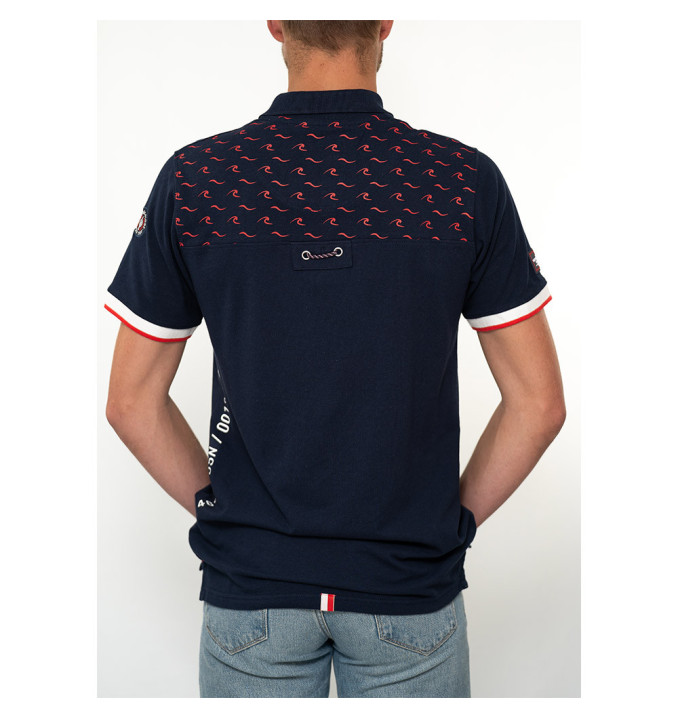 Polo Manche Courte marine Roof | Vendée Globe