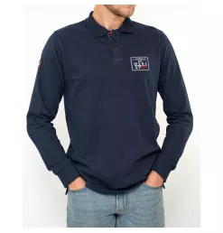 Polo Winch Manches Longues Marine | Vendée Globe