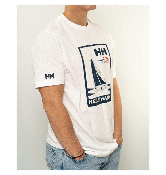 T-Shirt Homme Crew Boat Blanc | Édition Collector Helly Hansen