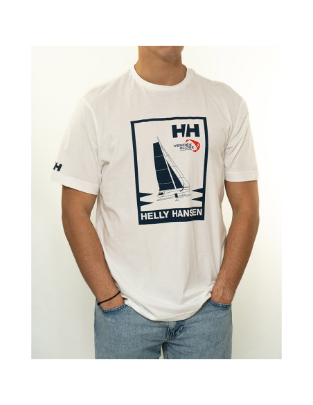 T-Shirt Homme Crew Boat Blanc | Édition Collector Helly Hansen