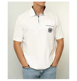 Polo Manche Courte Blanc 1029 | Vendée Globe