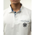 Polo Manche Courte Blanc 1029 | Vendée Globe