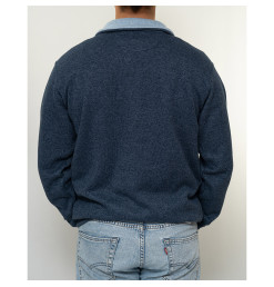 Sweat Camio Indigo / Ciel | Vendée globe 2