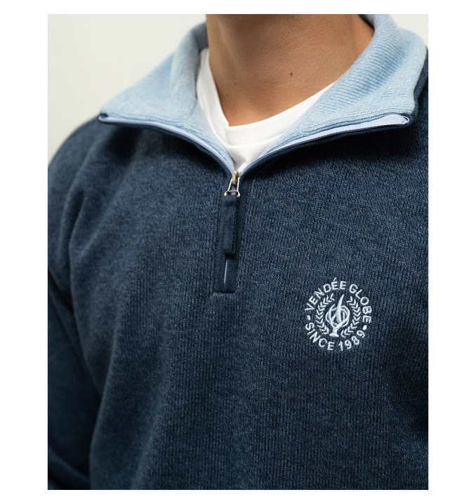 Sweat Camio Indigo / Ciel | Vendée globe