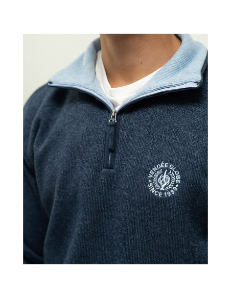 Sweat Camio Indigo / Ciel | Vendée globe