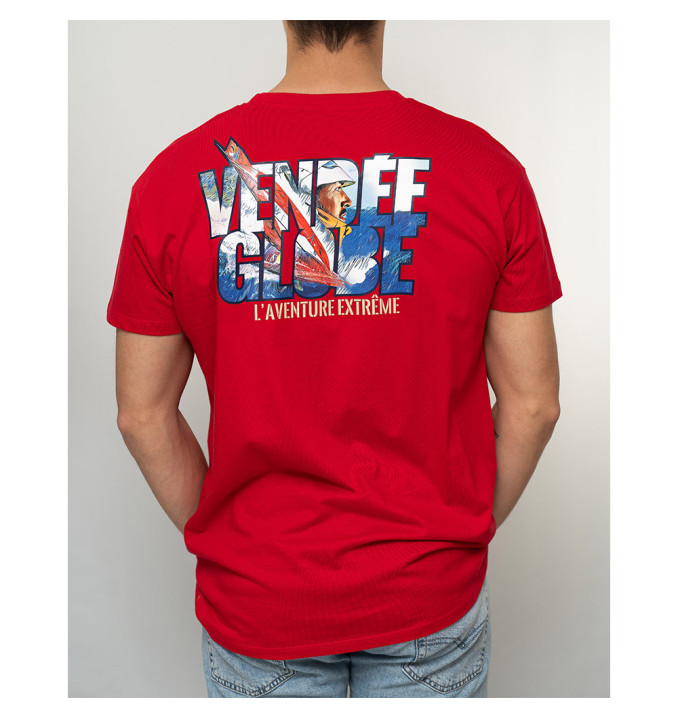 T-Shirt Aventure Rouge | Vendée Globe