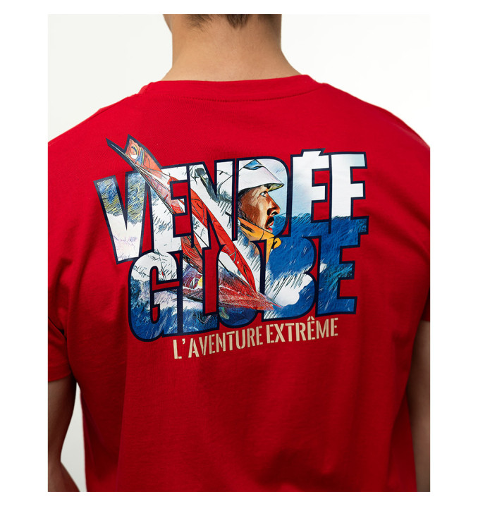 T-Shirt Aventure Rouge | Vendée Globe