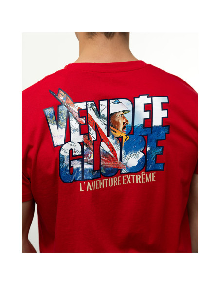T-Shirt Aventure Rouge | Vendée Globe