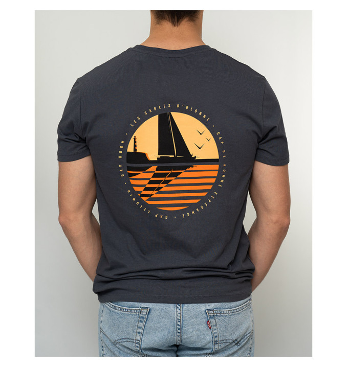 T-Shirt Chenal Gris Foncé | Vendée Globe