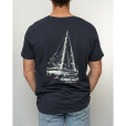 T-Shirt Speed Boat Gris Foncé | Vendée Globe