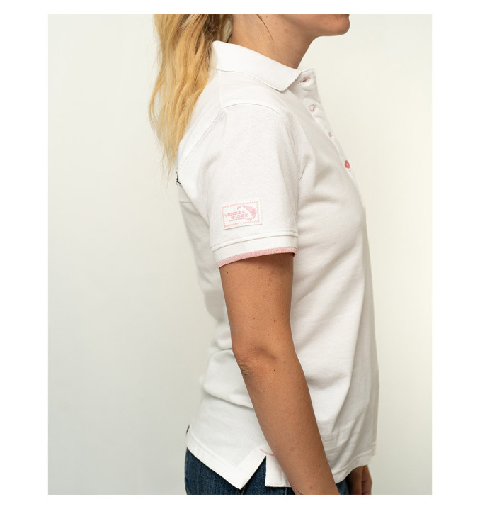 Polo Manche Courte Drisse Blanc | Vendée Globe