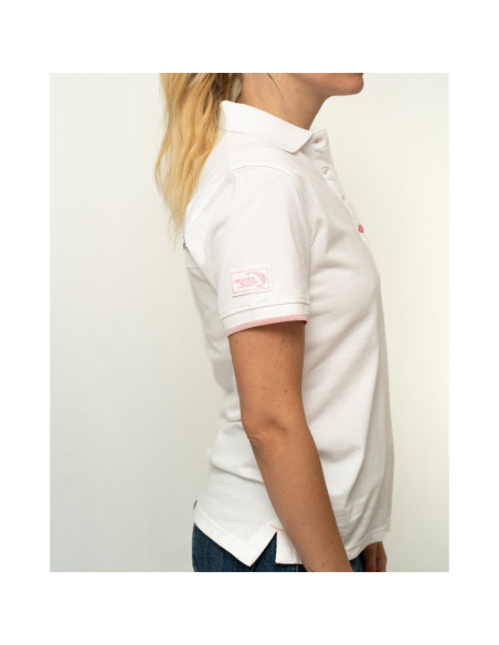 Polo Manche Courte Drisse Blanc | Vendée Globe