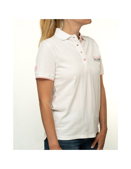 Polo Manche Courte Drisse Blanc | Vendée Globe