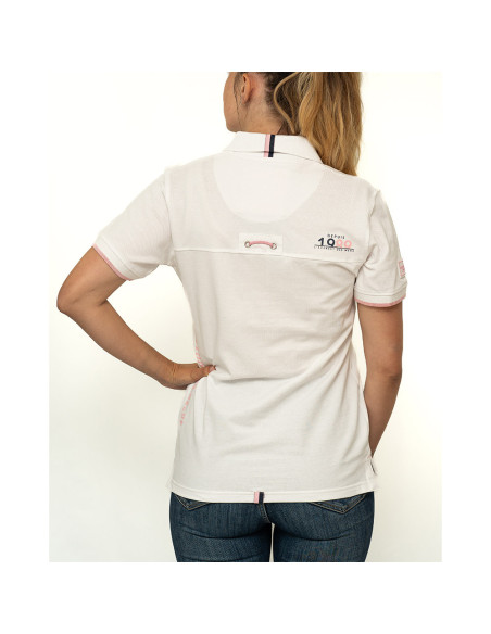 Polo Manche Courte Drisse Blanc | Vendée Globe