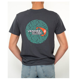 T-Shirt Globe Winner Gris Foncé | Vendée Globe 2