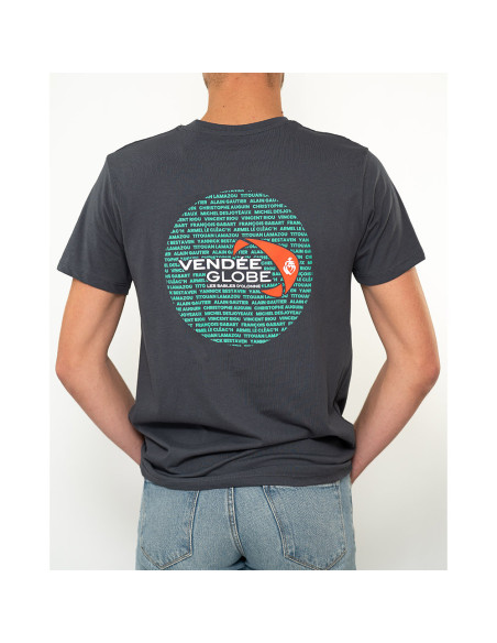 T-Shirt Globe Winner Gris Foncé | Vendée Globe
