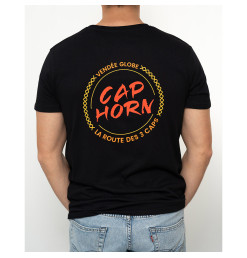 T-Shirt Cap Horn Noir | Vendée Globe 2