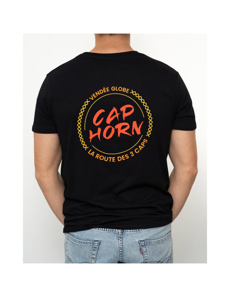 T-Shirt Cap Horn Noir | Vendée Globe