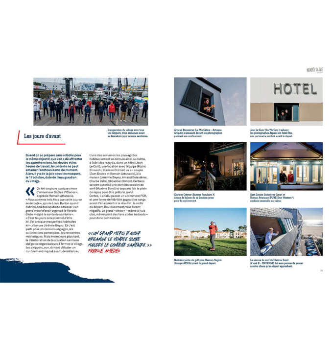 Livre Vendée Globe 2020-2021 – Antoine Grenapin