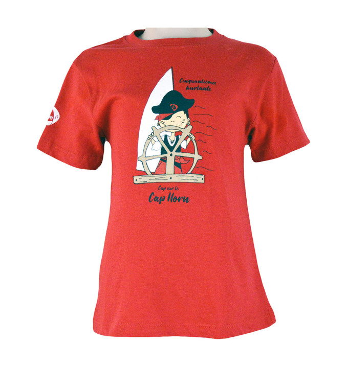 T-Shirt Manches Courtes Ti Pirate Rouge | Vendée Globe