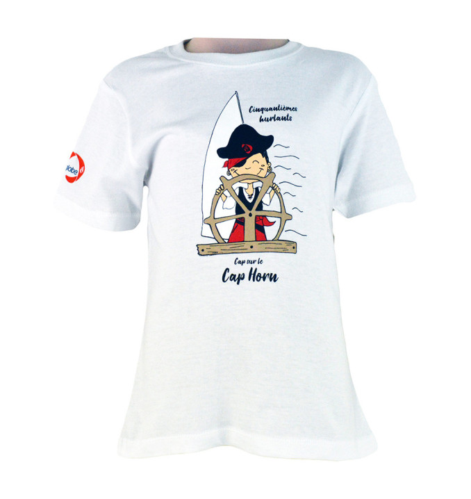 T-Shirt Manches Courtes Ti Pirate Blanc | Vendée Globe