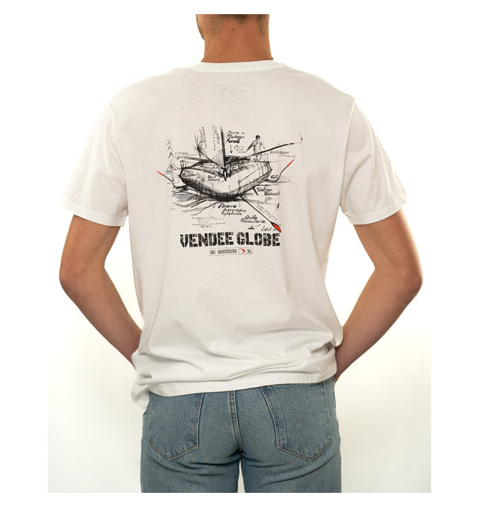 T-Shirt Scow Blanc | Vendée Globe