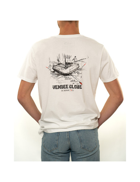 T-Shirt Scow Blanc | Vendée Globe